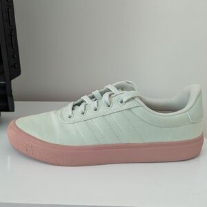 Mint Green and Pink Women's Sneakers